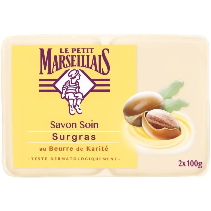 Le Petit Marseille Savon Karite 2x100g 